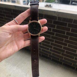 BARELY WORN MENS NIXON WATCH!